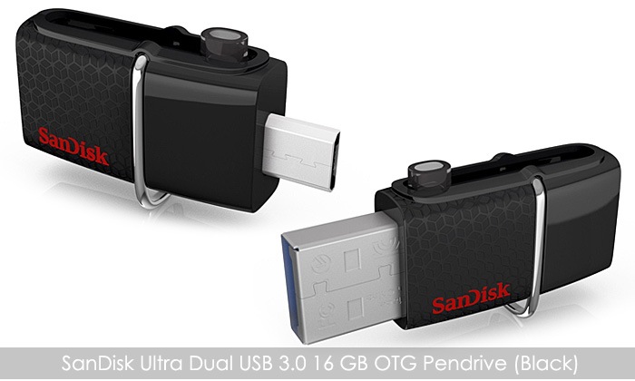 Buy SanDisk Ultra Dual 16 GB USB 3.0 OTG Pen Drive for Rs. 345 Only