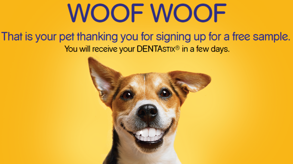 Free Pedigree DENTASTIX Daily Oral Care Sample 1024x573 - Free Pedigree DENTAstix Sample for your PET