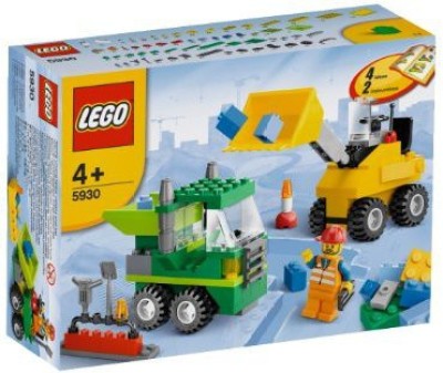 Lego Road Construction Building Set 5930