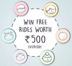 Win an iPhone 6 and free Jugnoo rides worth ₹500 everyday 300x275 - First Jugnoo Ride FREE + Get More 3 FREE Rides on 3 Rides + Refer & Earn.