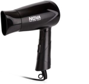 Nova Silky Shine 1200 W Hot And Cold Foldable NHP 8100 Hair Dryer 300x281 - Nova Silky Shine 1200 W Hot And Cold Foldable Hair Dryer(Black) for Rs 325 (61% off)