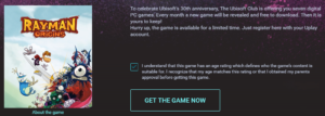 Download Rayman® Origins (PC Digital Download) for FREE by Club.UBI.com