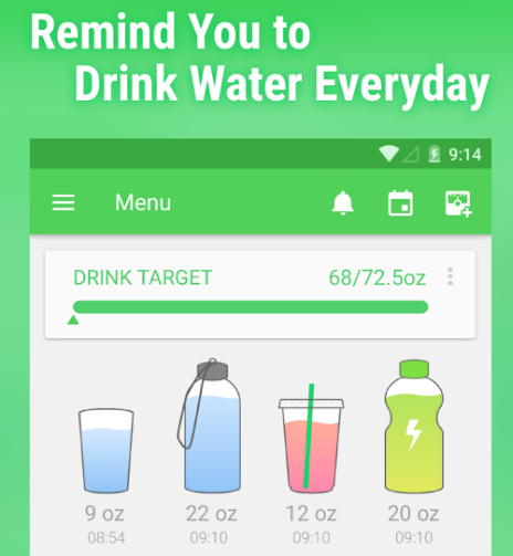 Water Drink Reminder Pro for Rs 10 Only (65% Off) at Google Play Store