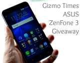 ASUS ZenFone 3 Giveaway by Gizmo Times
