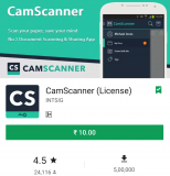 CamScanner (License) for Rs 10 Only (96% off)