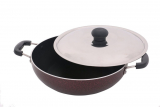 Cheftain Kada-Kadai Premium Induction Base Kadai with Lid (220 mm) for Rs 449 (51% off)