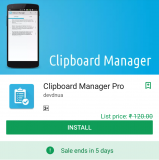 Clipboard Manager Pro for FREE (100% Off)