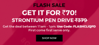 Get products worth Rs. 199 to 20,000 for just Rs 70 – Tata CLiQ Flash Sales Every Two Hours