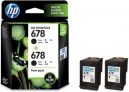 HP 678 Twin Pack Black Ink (Black) for Rs 606 + 50 Cashback