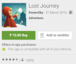 Get Lost Journey Game for Rs 10 from Google Play Store