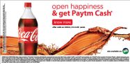 Buy Coke and Sprite and Get Upto 40 PayTM Cash Free
